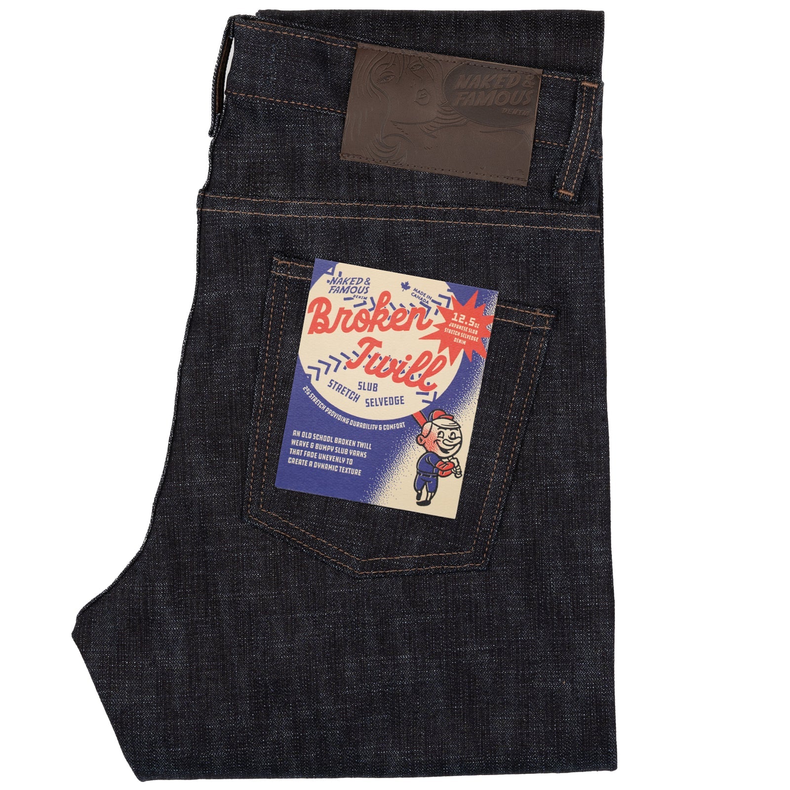 Super Guy Broken Twill Slub Stretch Selvedge – Iron Shop Provisions