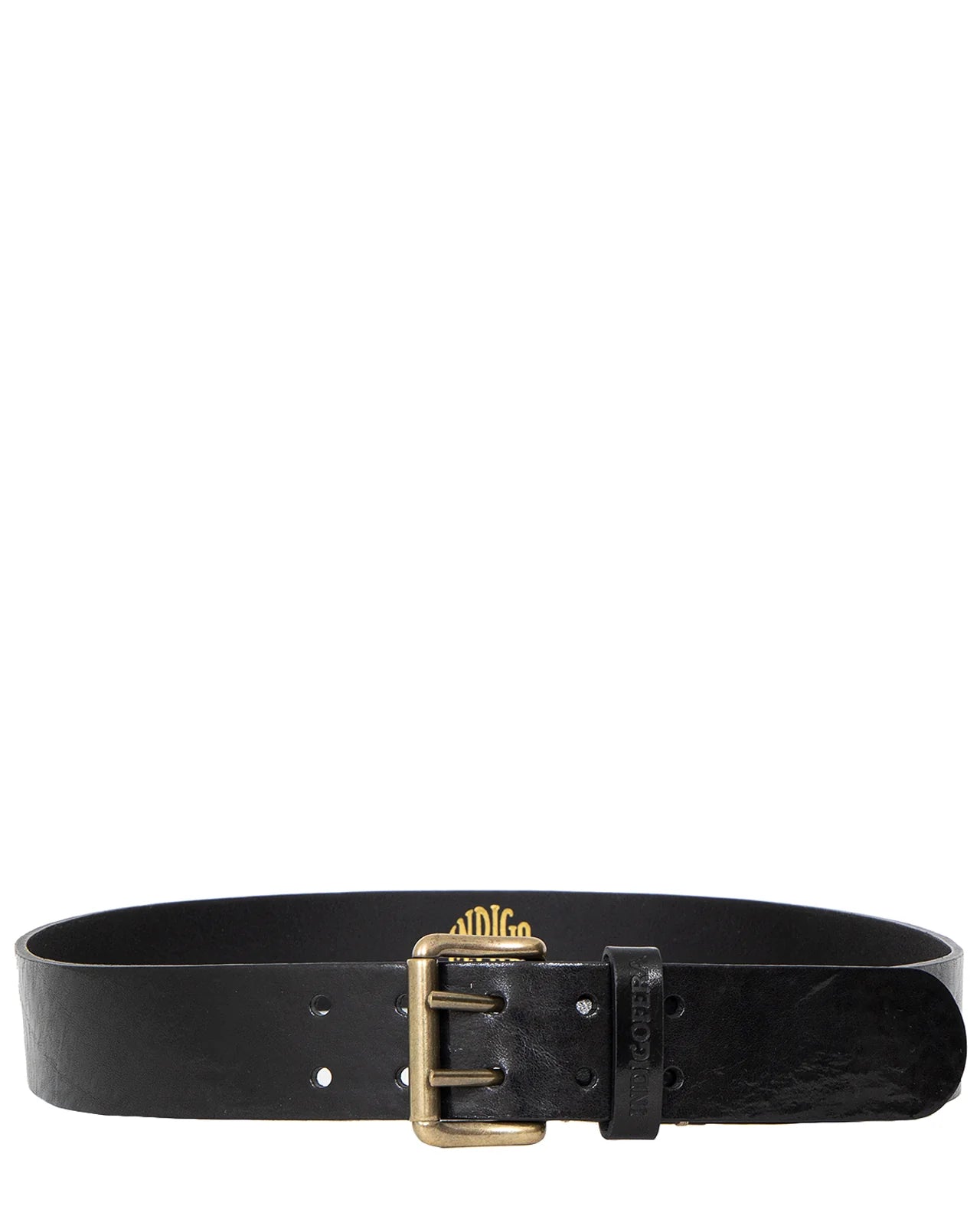 Men's Slim Leather Belt In Black Coffee - Thursday Boot Company