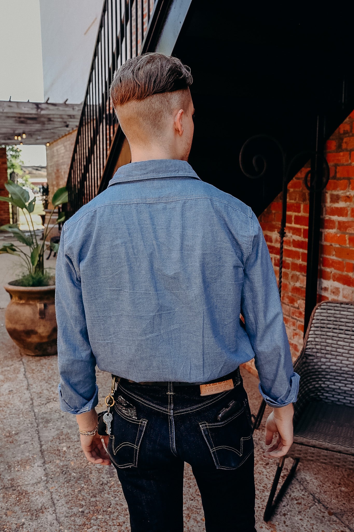 Chambray Shirt - Indigo