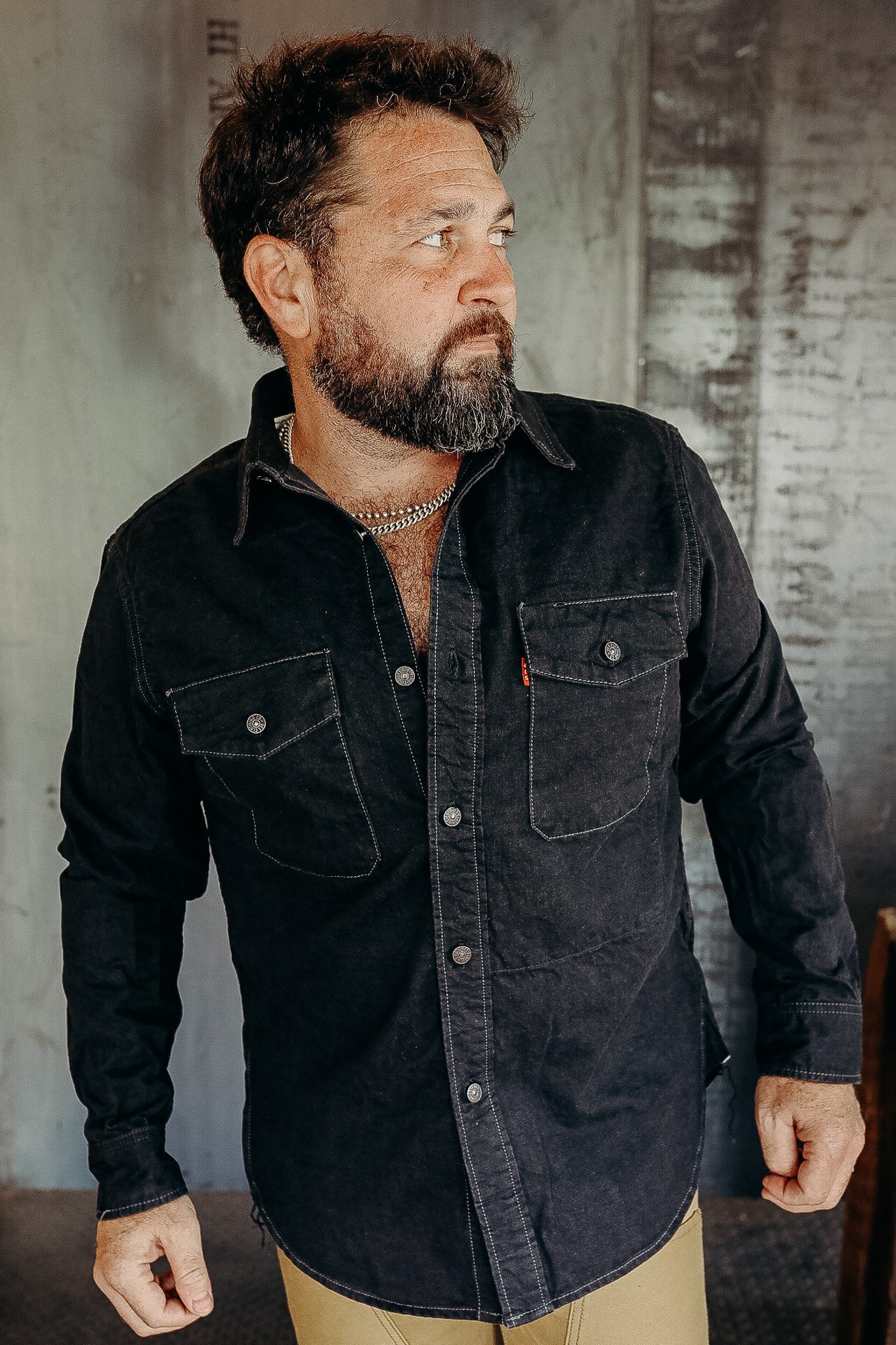 Traveling Shirt - Black – Iron Shop Provisions