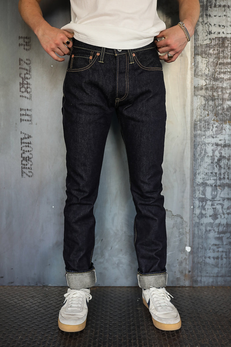 14oz Selvedge Denim Straight Cut Jeans - Indigo/Indigo – Iron Shop  Provisions