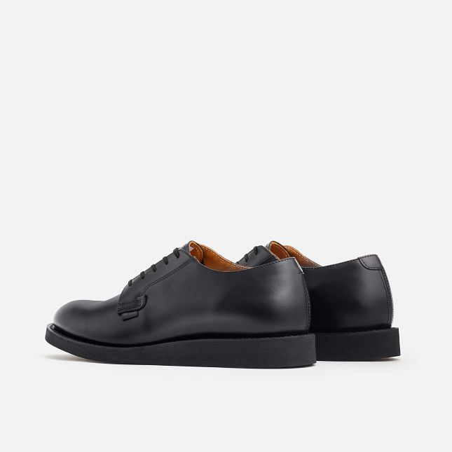 101 POSTMAN OXFORD-BLACK CHAPARRAL