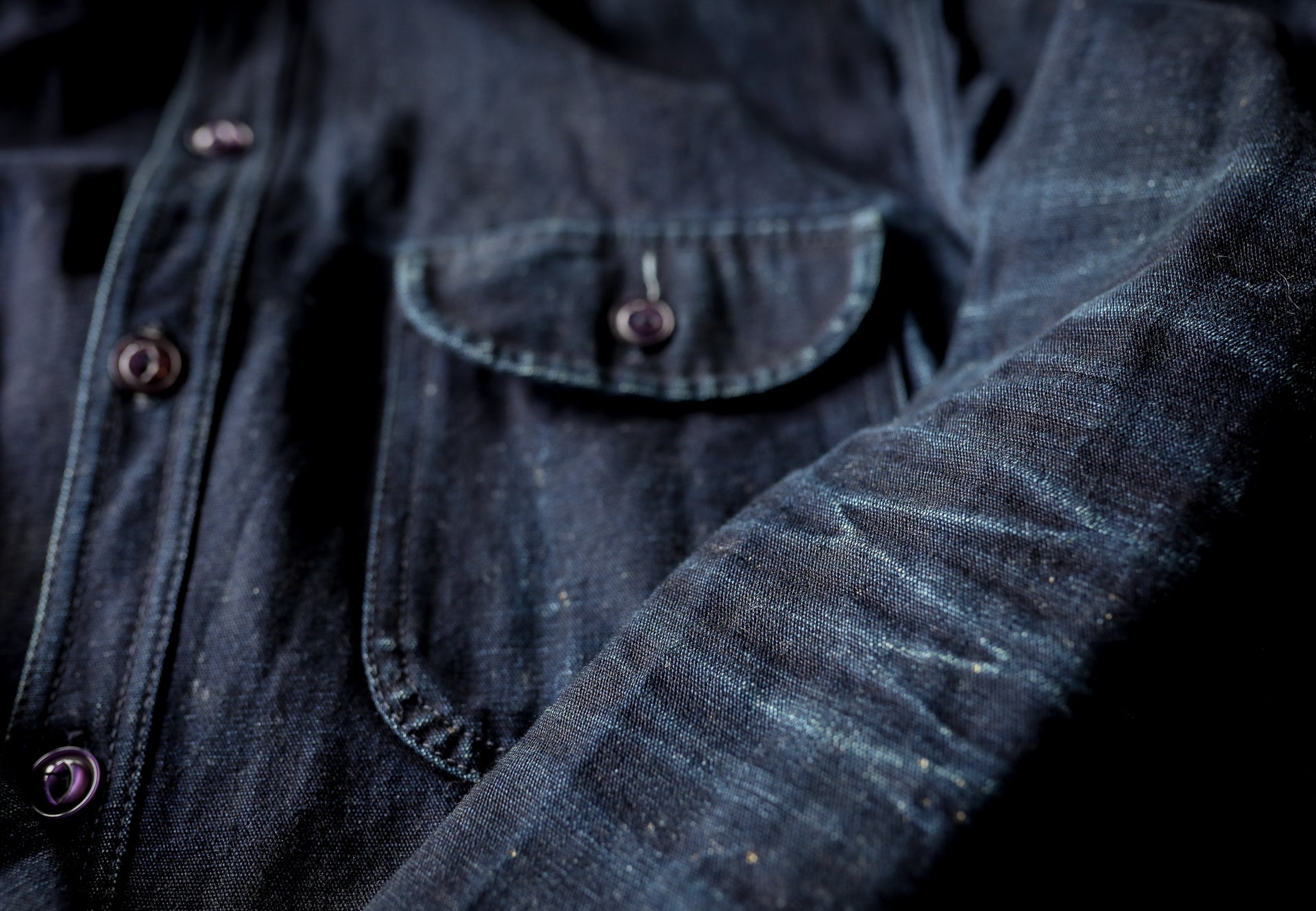 ROGUE TERRITORY Indigo Selvedge Canvas Work Shirt - One Year Review ...