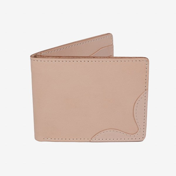 OGL Kingsman Classic Bi-Fold Wallet with Arc Accent - Natural OGLH-KM-BFOLD-NAT