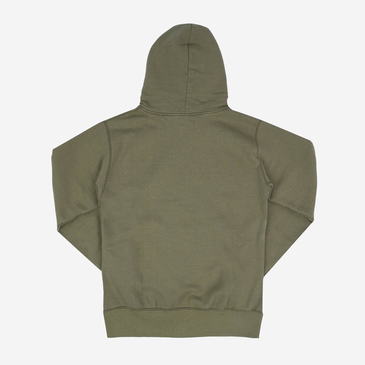 14oz Ultra Heavyweight Loopwheel Cotton Hoodie - Olive – Iron Shop