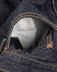 888 21oz Selvedge Denim Medium/High Rise Tapered Cut Jeans - Indigo IH-888S-21