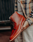 405 Mocc Toe Boot-Brown Workboot Leather