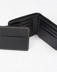 Calf Folding Wallet - Black IHG-035-BLK