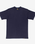 6.5oz Loopwheel Crew Neck T-Shirt With Longer Body - Navy IHT-1610L-NAV