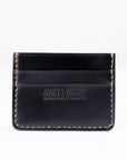 Shell Cordovan Card Holder - Black IHG-089-BLK