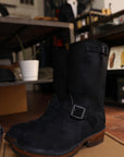 Wesco X ISP Boss Engineer Boot- Black Roughout