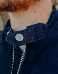 13oz Oxford Cloth Riders Jacket - Indigo IHJ-135-IND