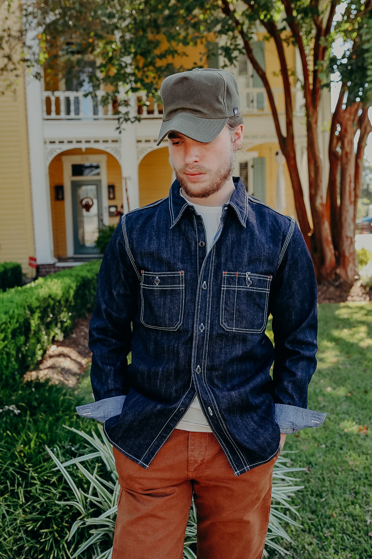 10oz Denim Work Shirt FN-SDK-301L