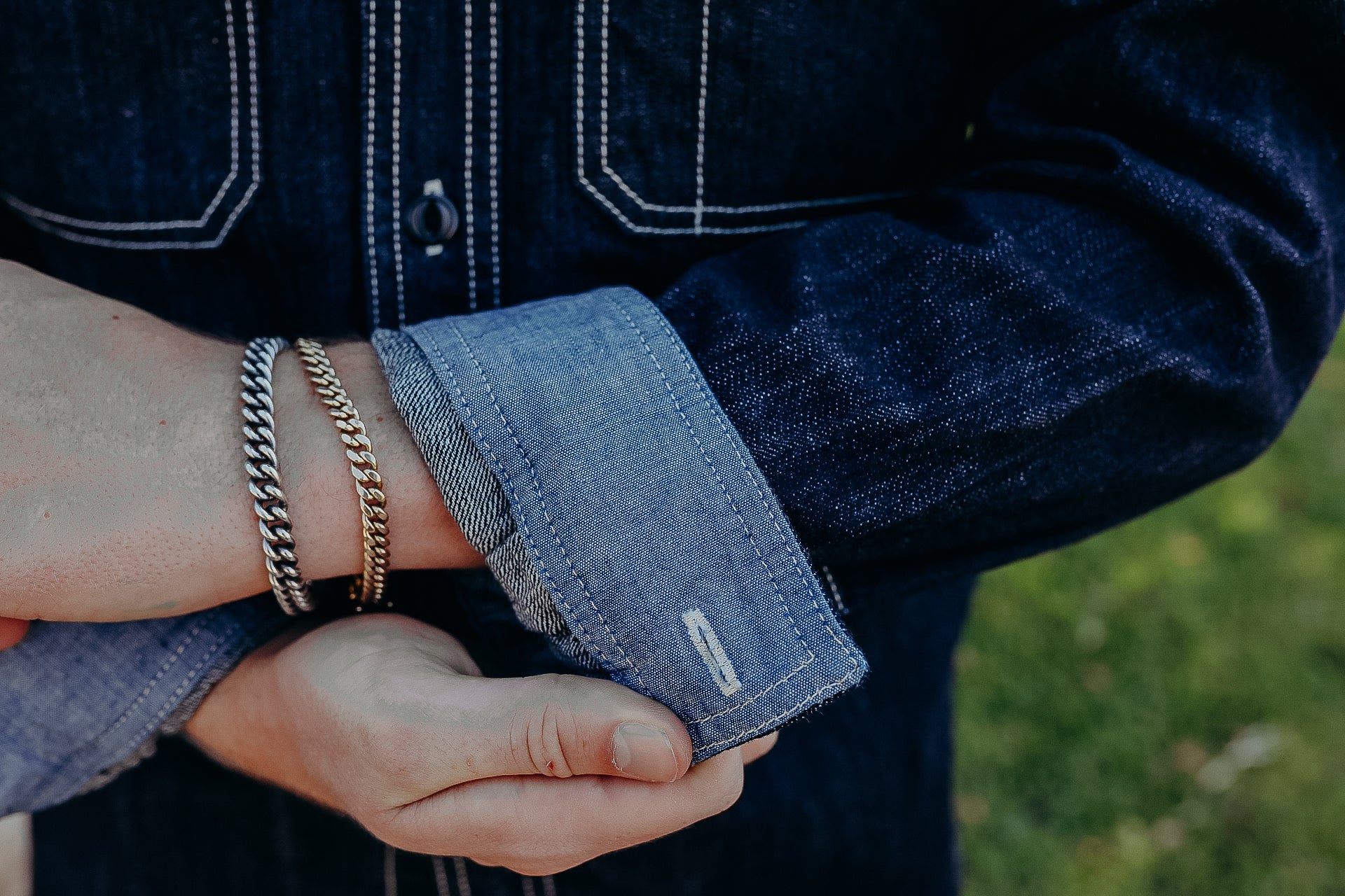 10oz Denim Work Shirt FN-SDK-301L