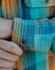 Webster Shirt- Twill Check Blue/Beige/Red