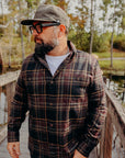 Utility Flannel-Black Olive