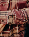 Utility Flannel-Burgandy Oak