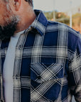 Crosscut Flannel- Midnight Plaid