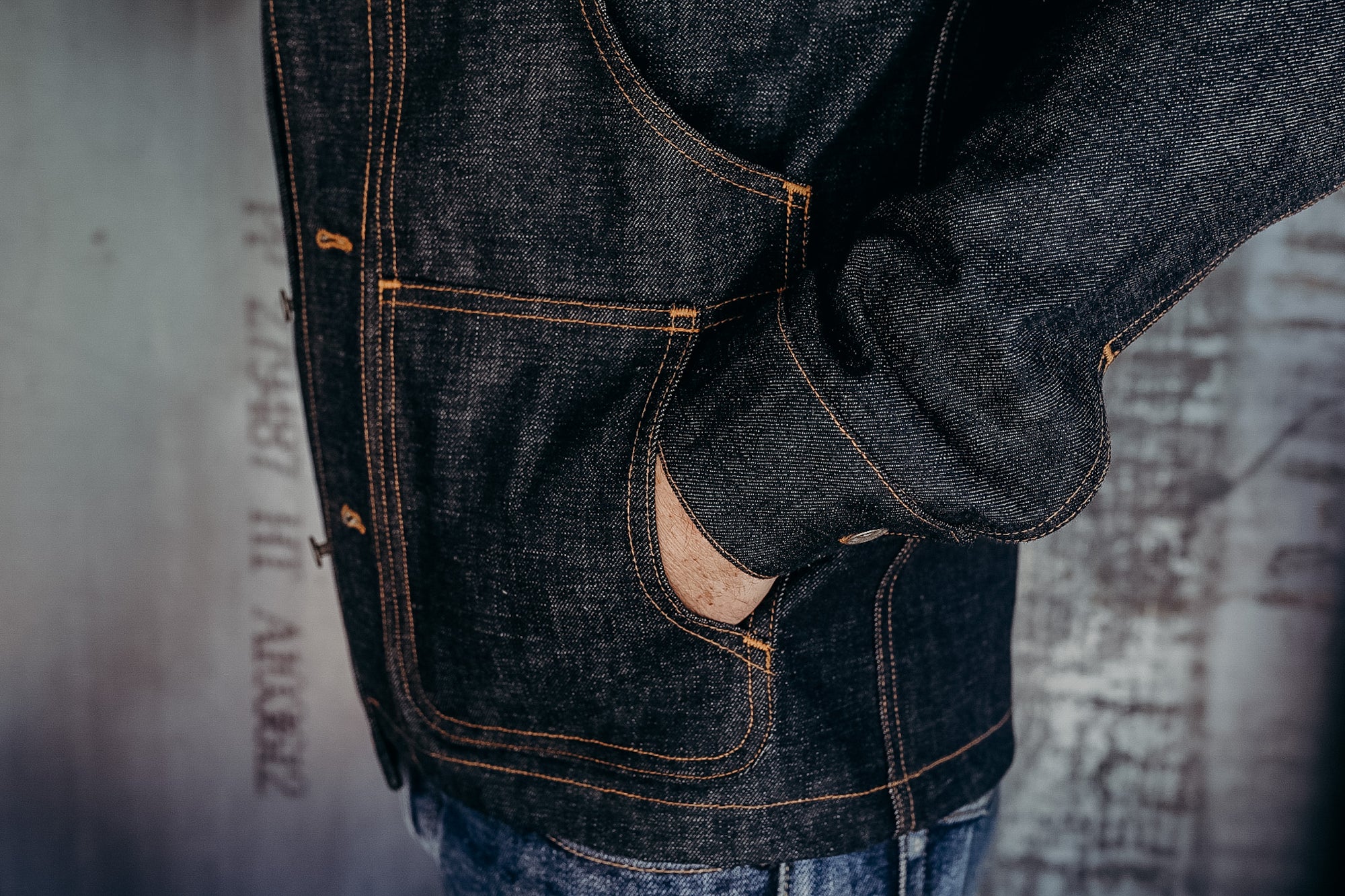 Carpenter Jacket- Indigo