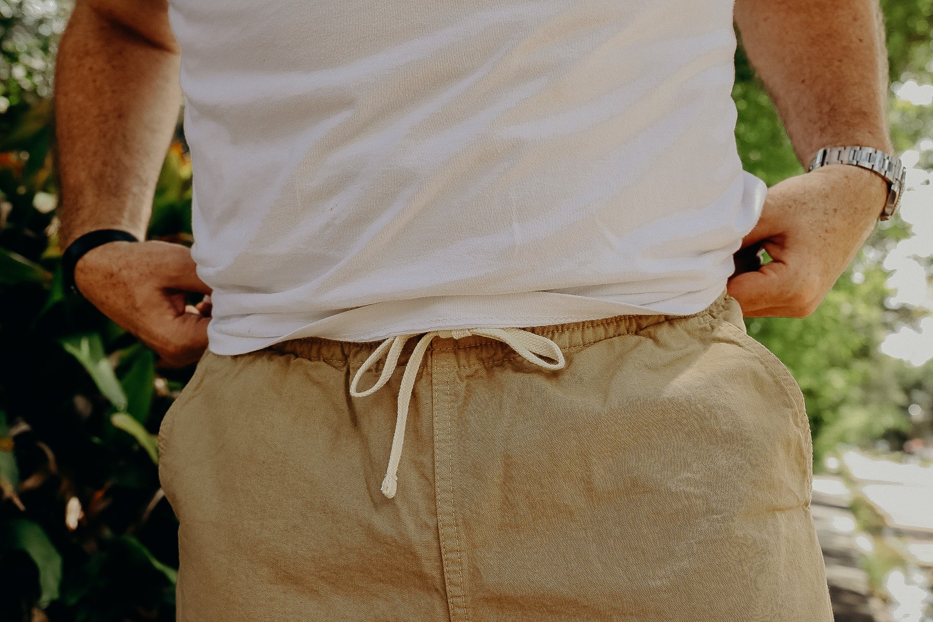 Cotton Easy Shorts - Khaki – Iron Shop Provisions