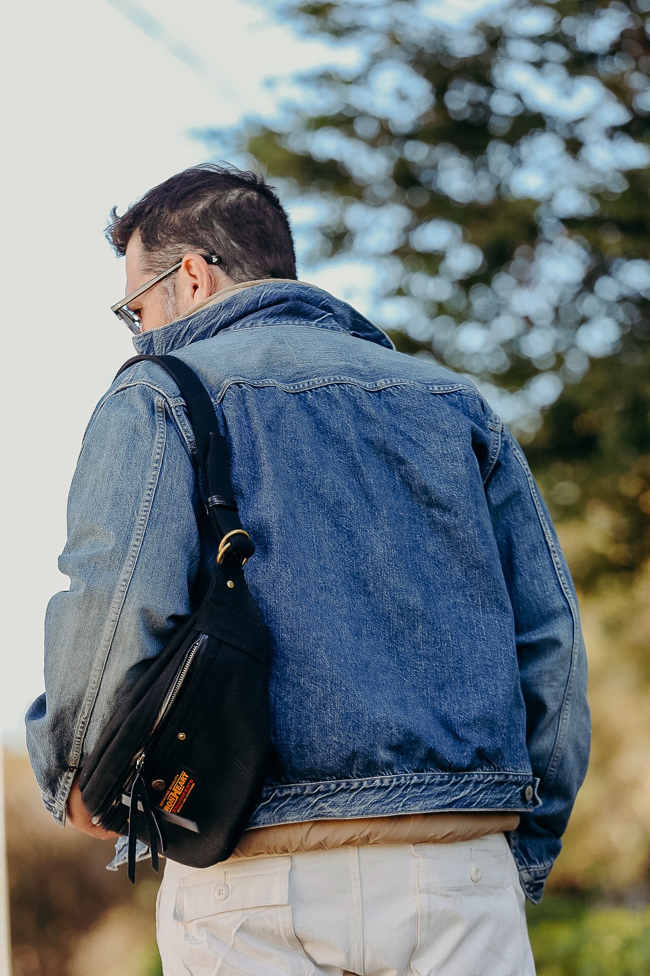 21oz Denim Waist Bag - Superblack IHE-37-BLK