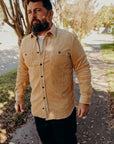 The Utility Shirt-Camel Corduroy