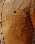 The Utility Shirt-Camel Corduroy