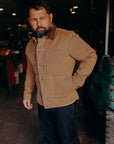 The Ryder Jacket Tobacco Chipped Canvas