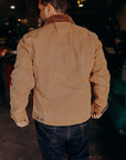 The Ryder Jacket Tobacco Chipped Canvas