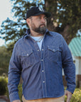 Jaspe Twill Western Pearlsnap Shirt Exclusive