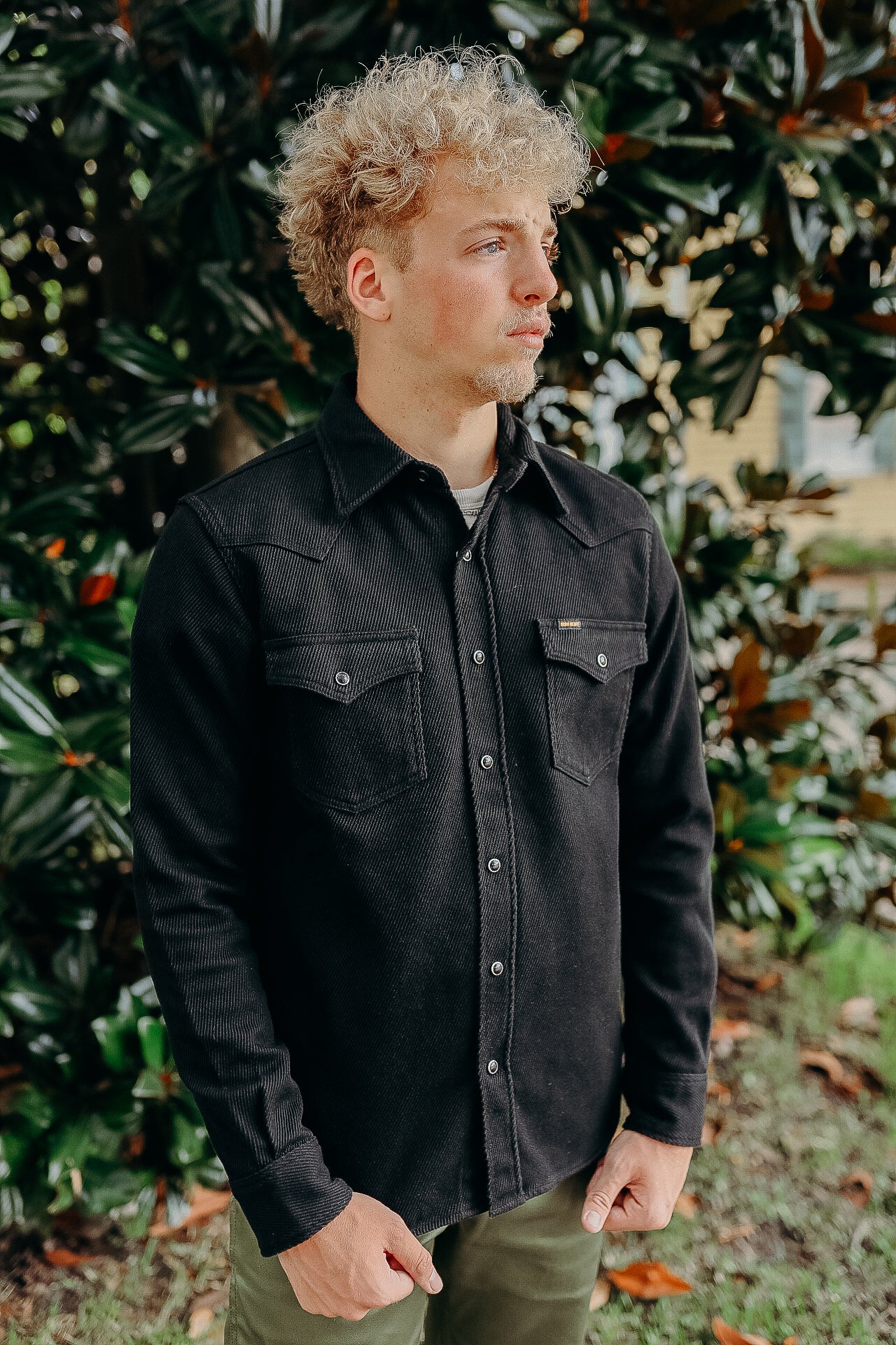 Kersey Western Shirt - Black IHSH-234-BLK