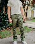 CHINO PANTS -Army Green (1874)