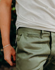 CHINO PANTS -Army Green (1874)