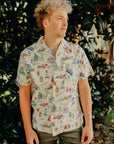 Billiken Original Aloha Shirt - Cream (Billi-003)