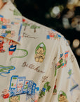 Billiken Original Aloha Shirt - Cream (Billi-003)