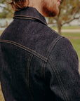 LINED SUPPLY JACKET- 15OZ INDIGO