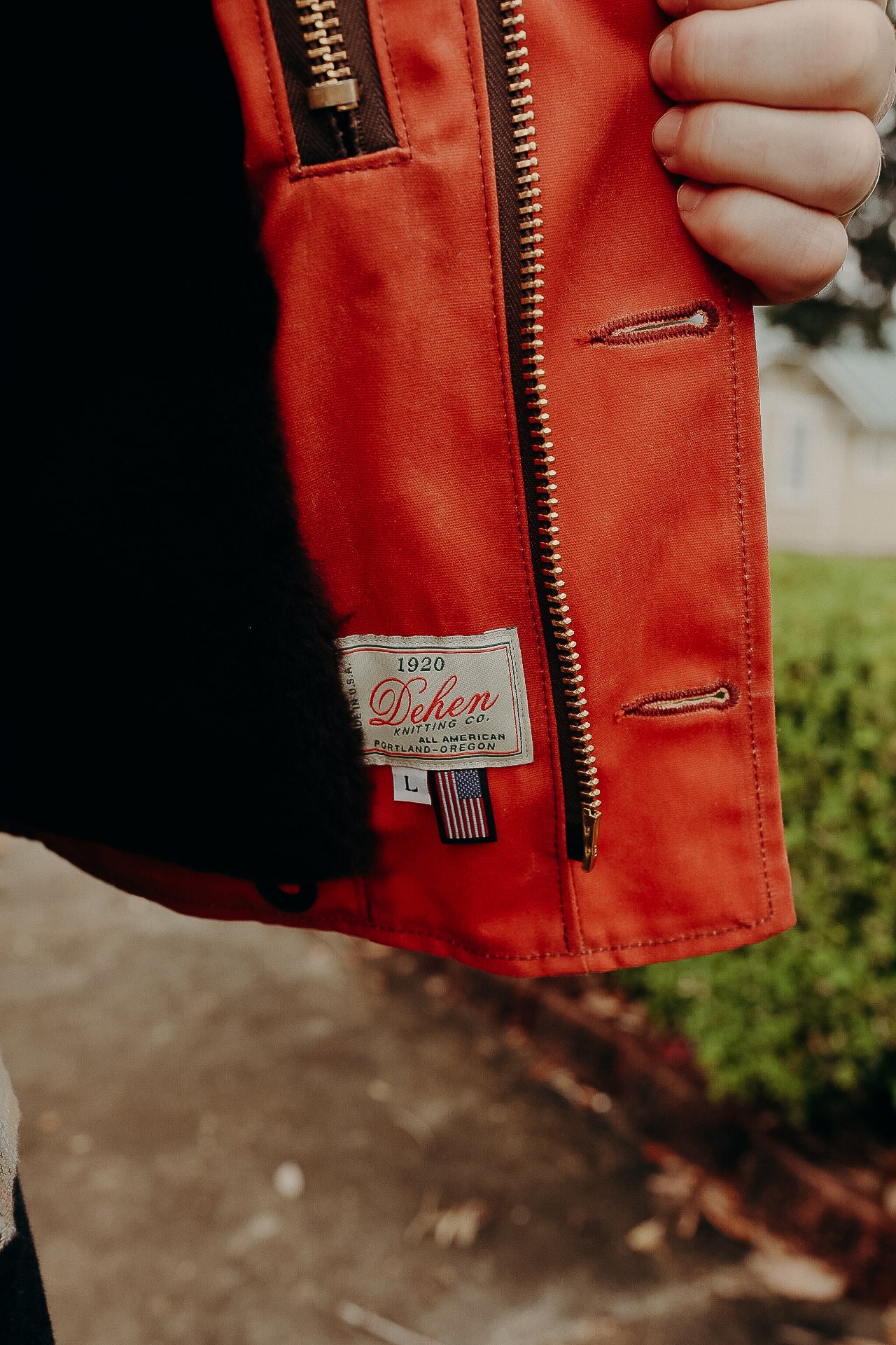 N-1 Deck Jacket - Burnt Orange