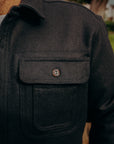 Huntsman Overshirt- Black