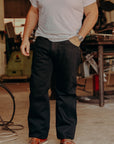 21oz Serge Work Pants - Black IH-829-BLK