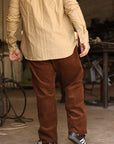 CORDUROY PANTS- BROWN (SWC300WP-CR )