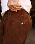 CORDUROY PANTS- BROWN (SWC300WP-CR )