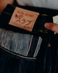 16oz Slubby Selvedge Denim Relaxed Tapered Cut Jeans - Indigo IH-888S-SLB