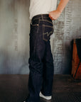 14oz Selvedge Denim Straight Cut Jeans - Indigo IH-634S-142