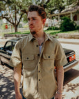 Field Shirt-Rinsed Khaki Selvedge