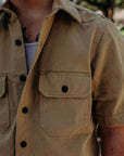 Field Shirt-Rinsed Khaki Selvedge