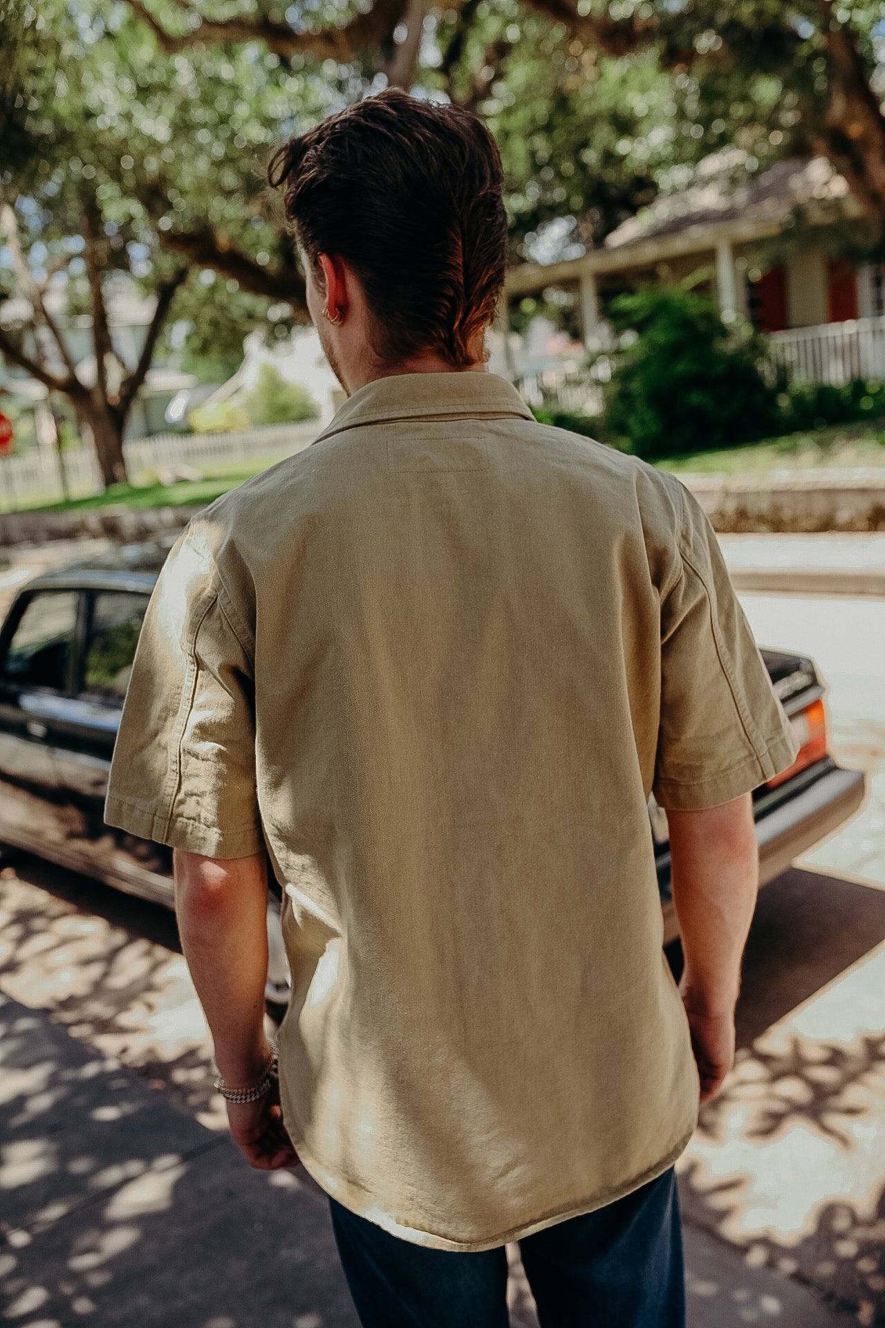 Field Shirt-Rinsed Khaki Selvedge