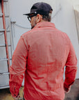 Jean Cord Work Shirt- Red (SC25511)