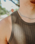 Ribbed Tank - Olive