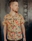 1950s Original Aloha Shirt - tan (5692)