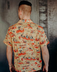 1950s Original Aloha Shirt - tan (5692)